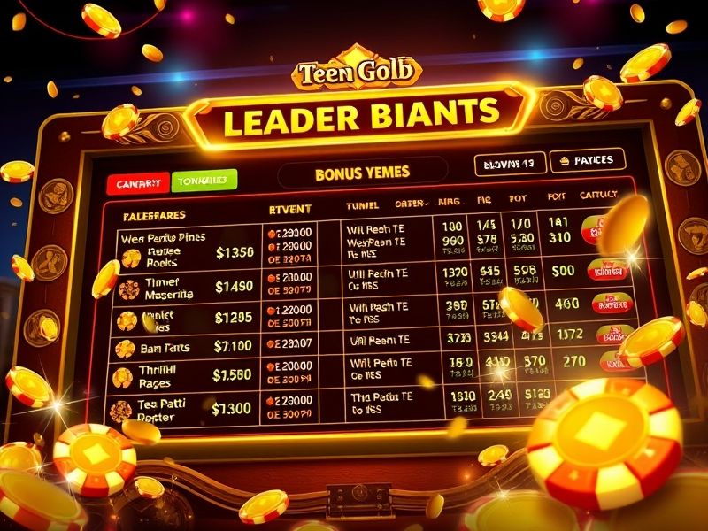 Dominate Teen Patti tables with live multipliers, instant payouts, and daily jackpot challenges!